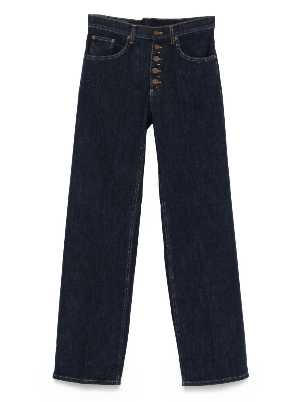 DONDUP button-fly jeans Blauw