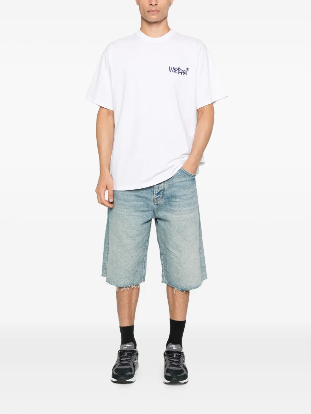 Carhartt WIP Wiptopia Script T-shirt Wit