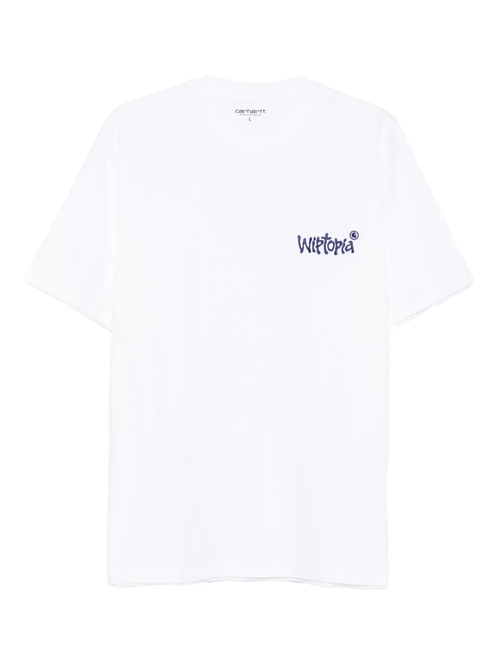 Carhartt WIP Wiptopia Script T-shirt Wit