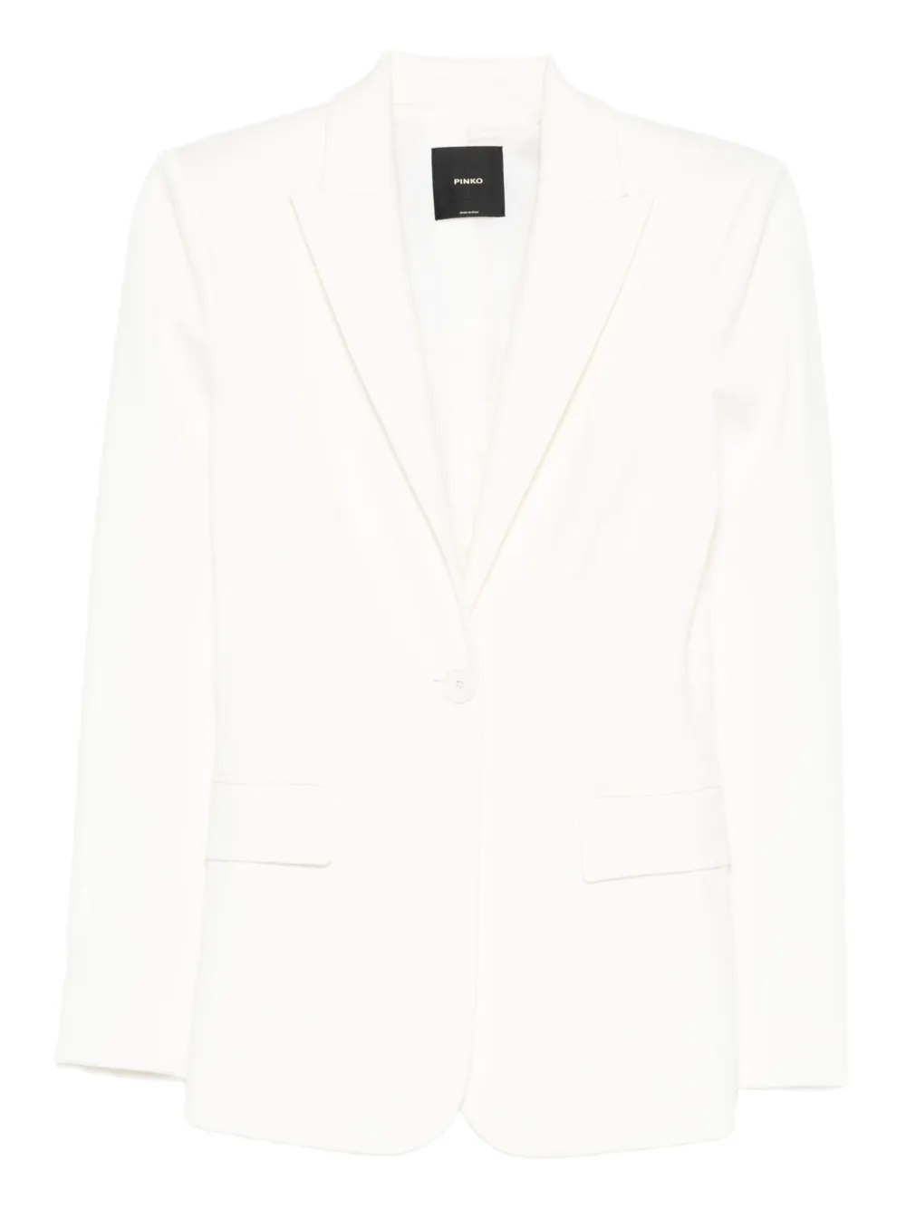 PINKO single-breasted blazer Wit