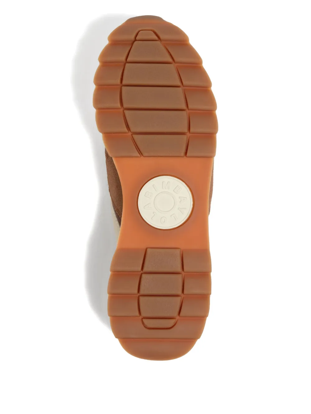 Bimba y Lola scalloped-panel sneakers Brown
