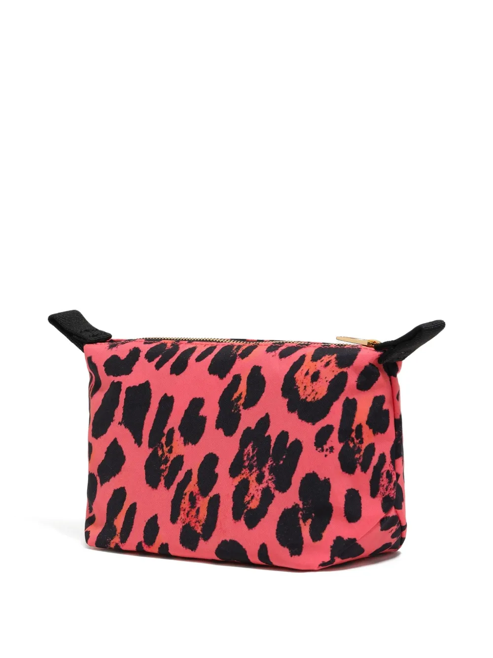 Bimba y Lola leopard-print zip make-up bag | Image 2