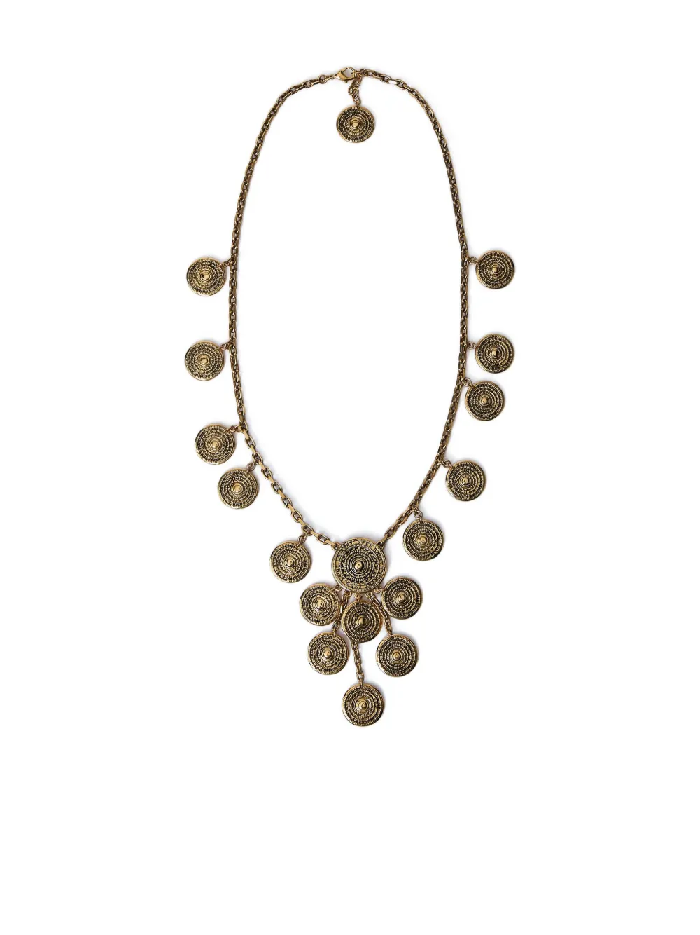 Saint Laurent medallion-embellishment necklace | Gold | Image 1