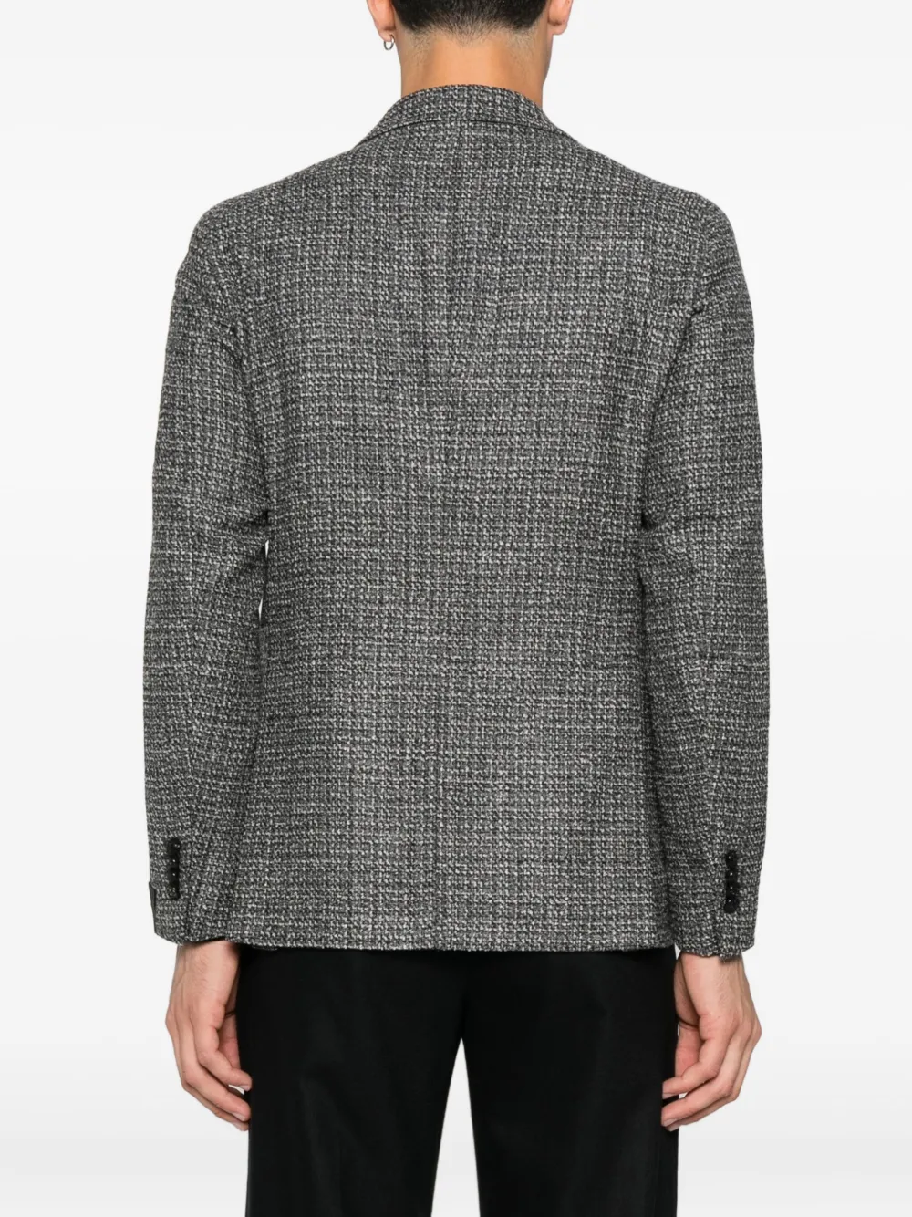 Tagliatore Blazer met dubbele rij knopen Zwart