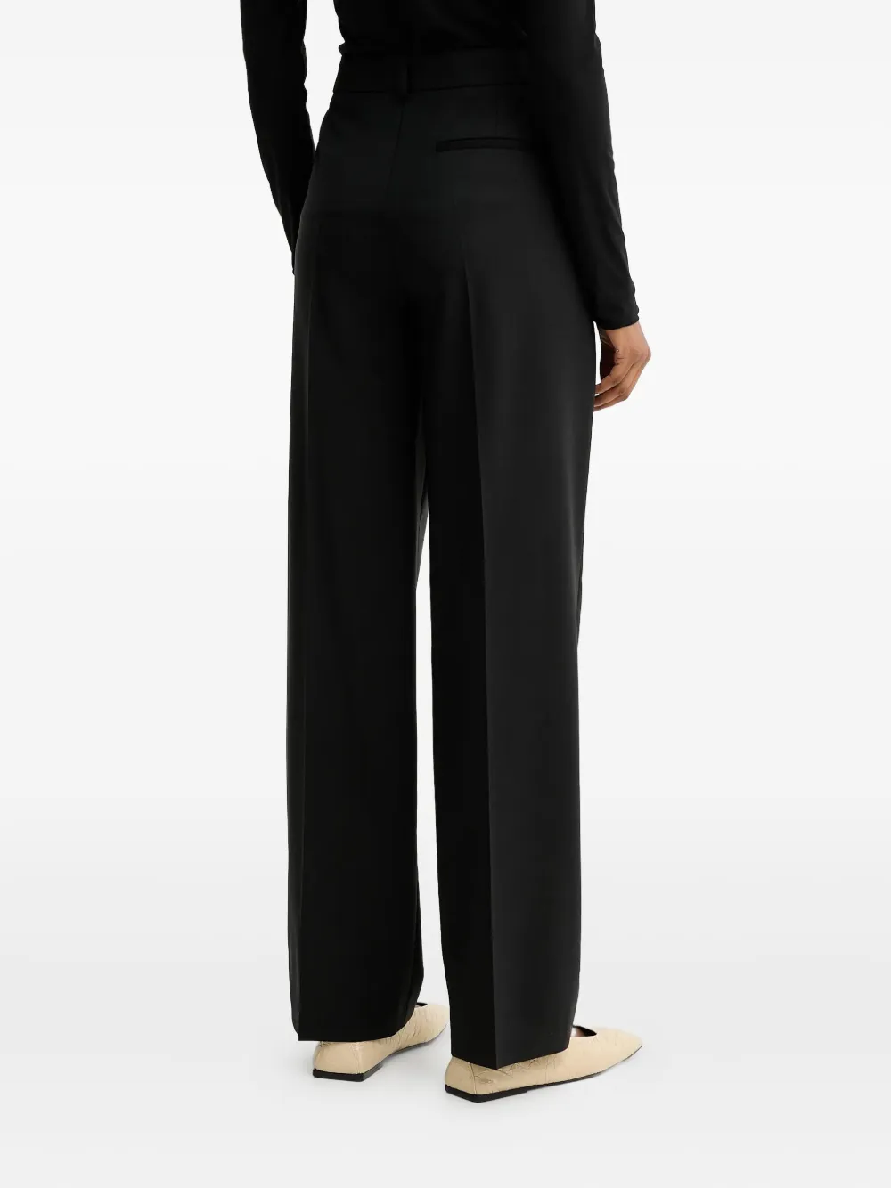 BOSS tailored trousers Zwart