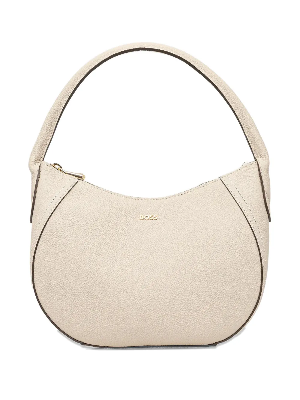 Hugo Boss Curved Tote Bag In White
