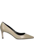 BOSS pointed-toe leather pumps - Neutrals