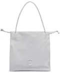 Coccinelle large Dulse embossed-logo tote bag - Grey