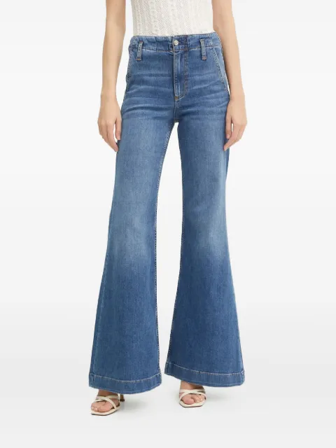 BOSS high-waisted flared jeans
