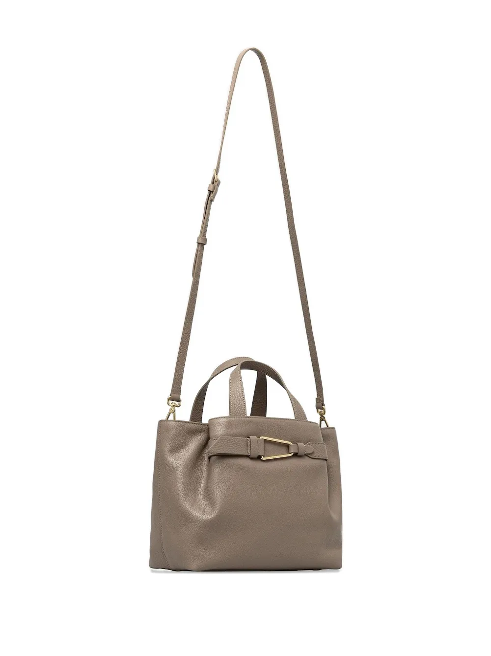 Coccinelle Shopper met gespdetail en handvat - Bruin