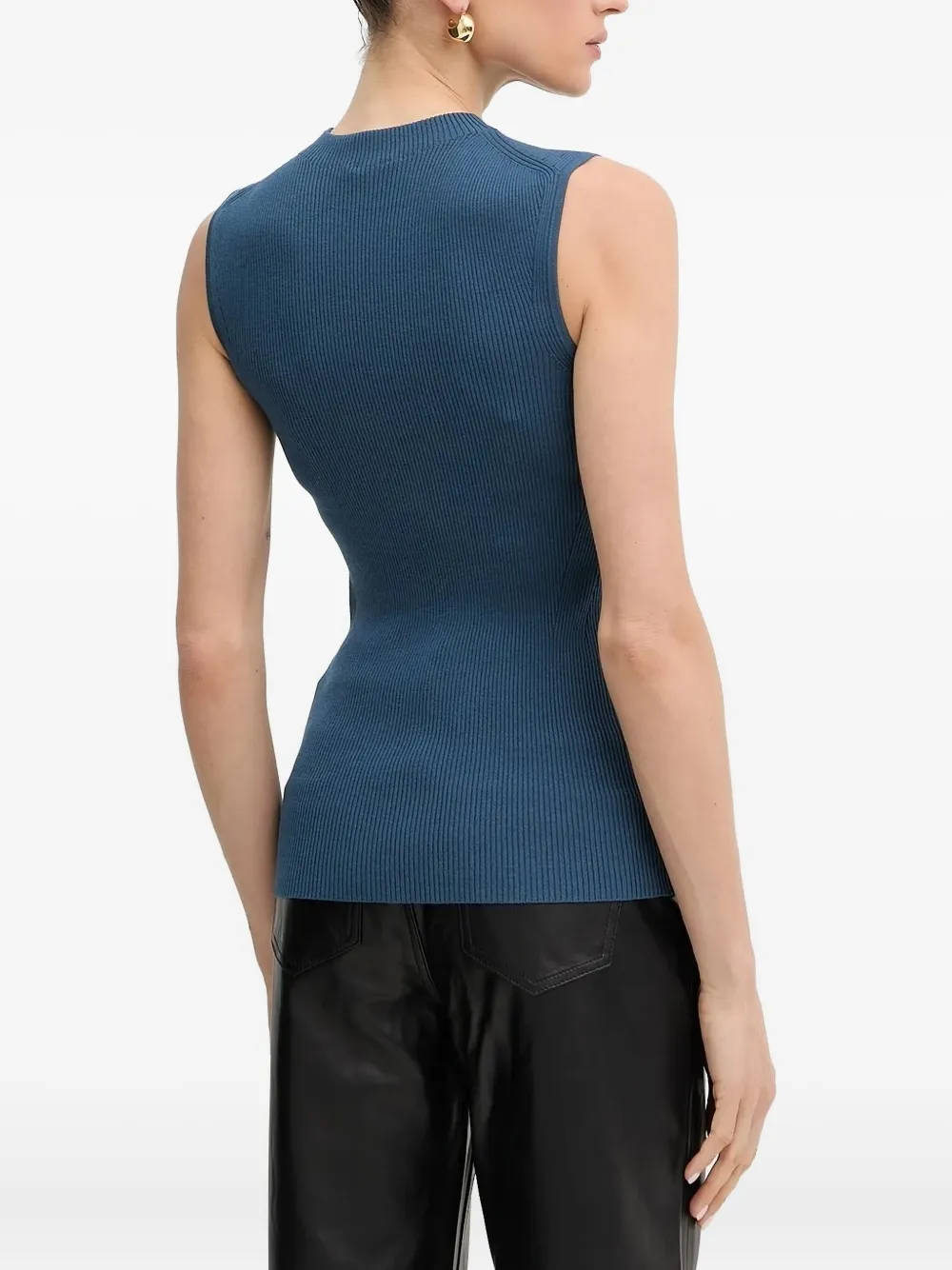 BOSS ribbed sleeveless sweater | Knitted Sweaters | Image 2