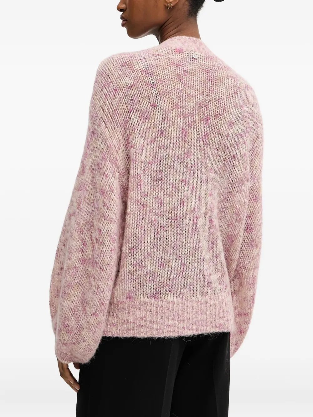 BOSS Vest met ballonmouwen Roze