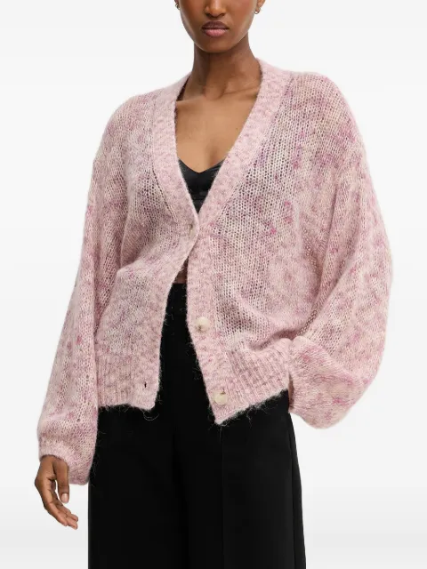 BOSS balloon-sleeve cardigan