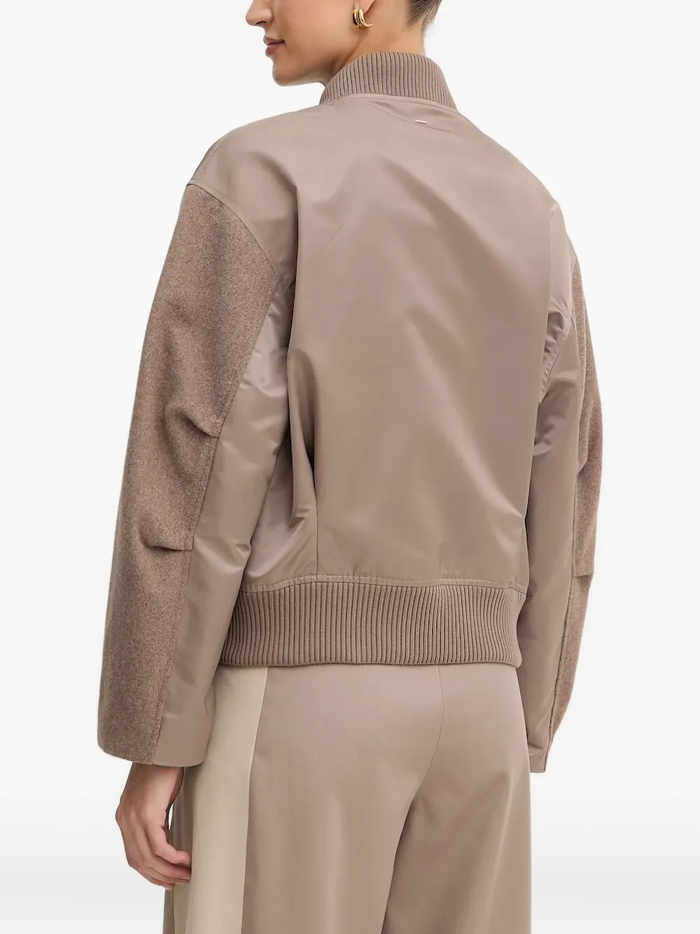 BOSS wool-paneled bomber jacket | Varsity Jackets | Image 2