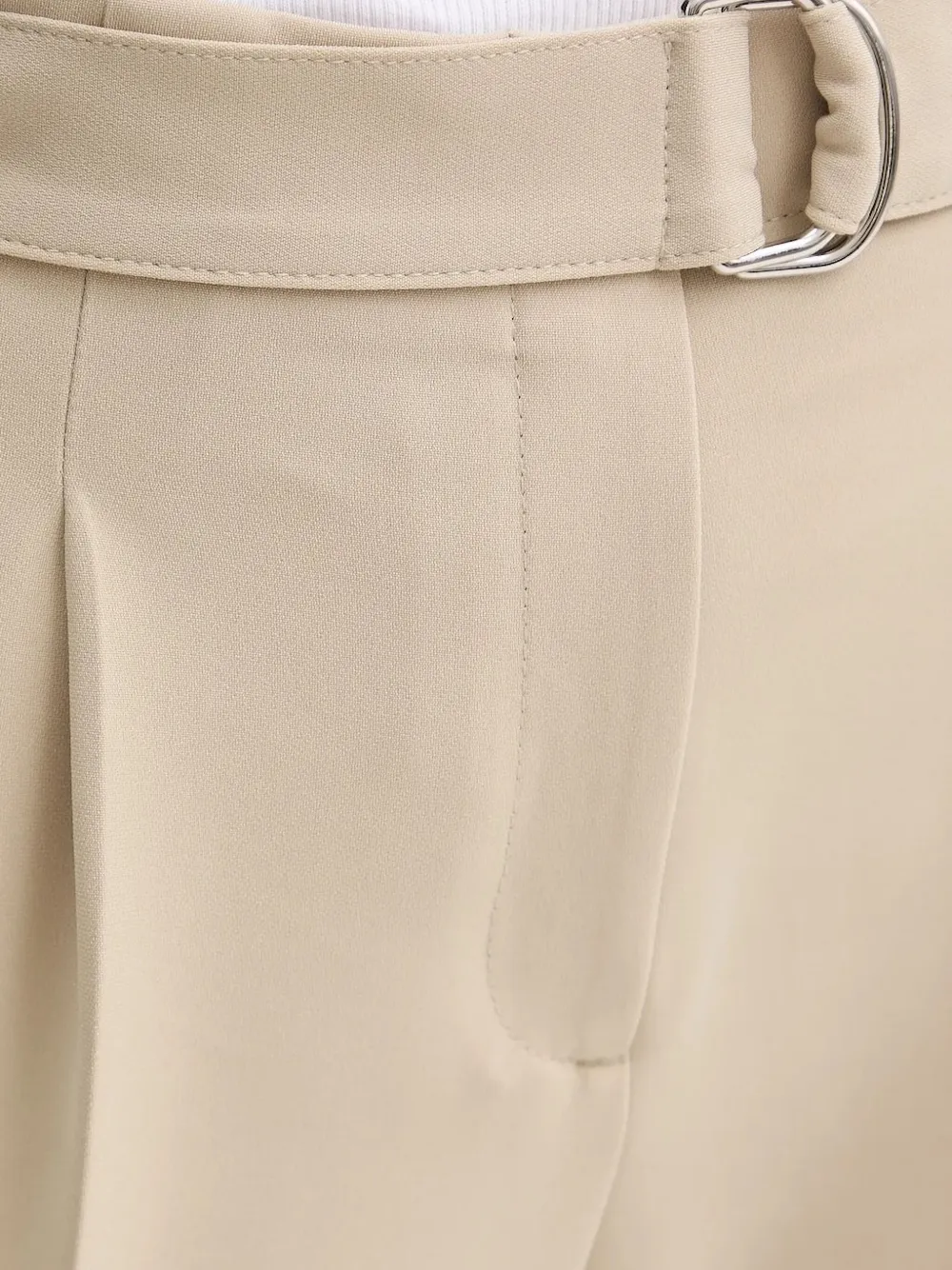 Hugo Boss Pleated-front Trousers In Green