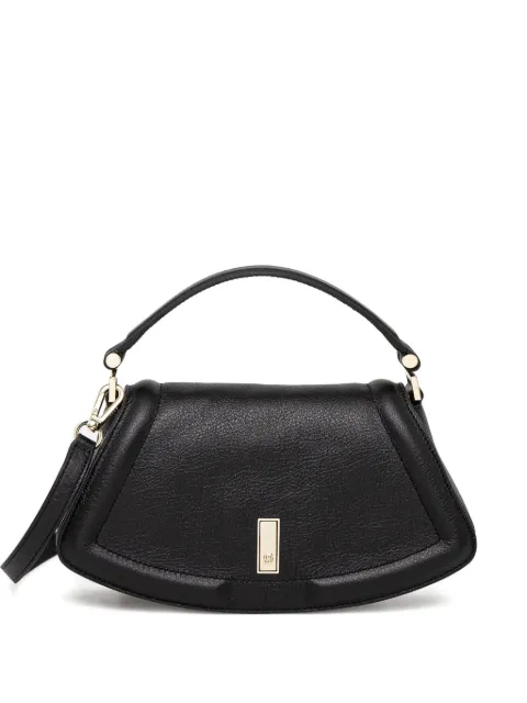 BOSS Ariell curved top-handle satchel