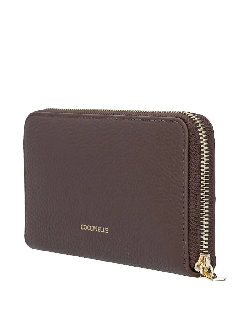 Coccinelle Portemonnee met rits Bruin