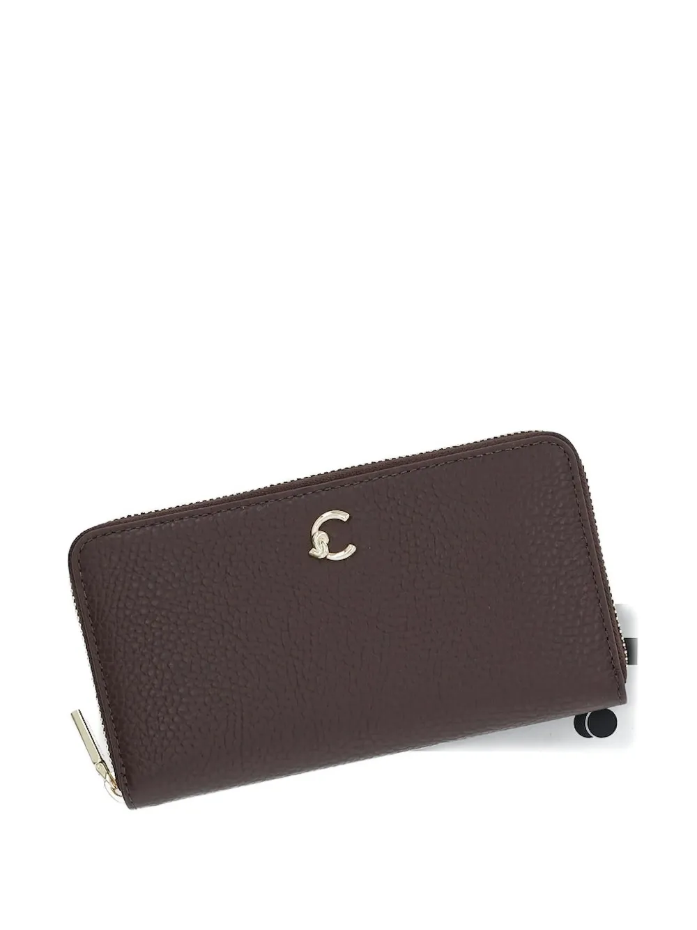 Coccinelle Portemonnee met rits Bruin