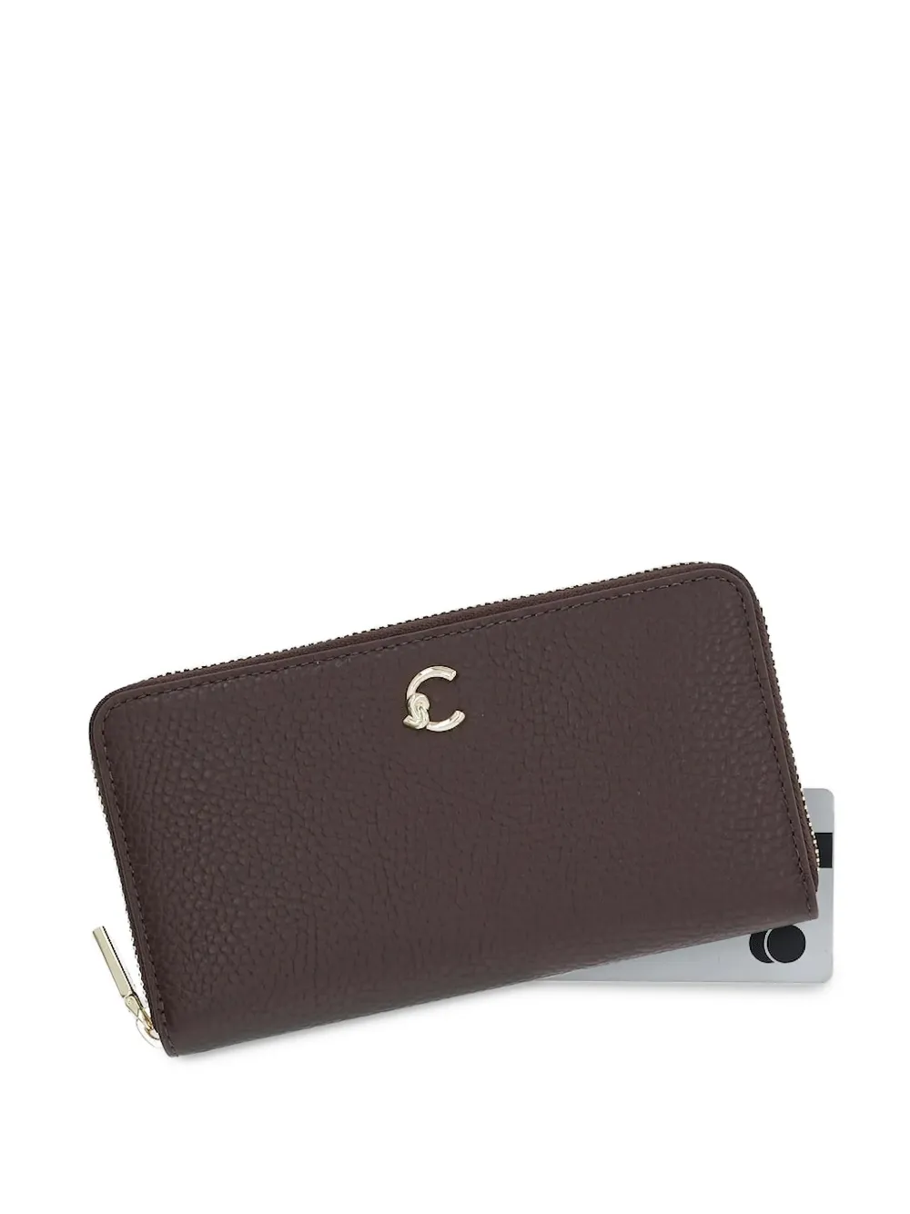 Coccinelle Portemonnee met rits - Bruin