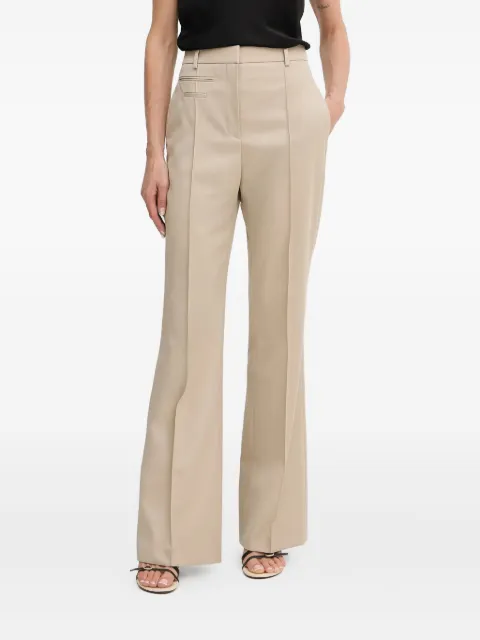 BOSS pleated-front tailored trousers