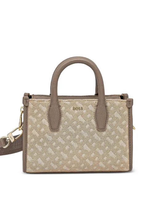 BOSS monogram tote bag