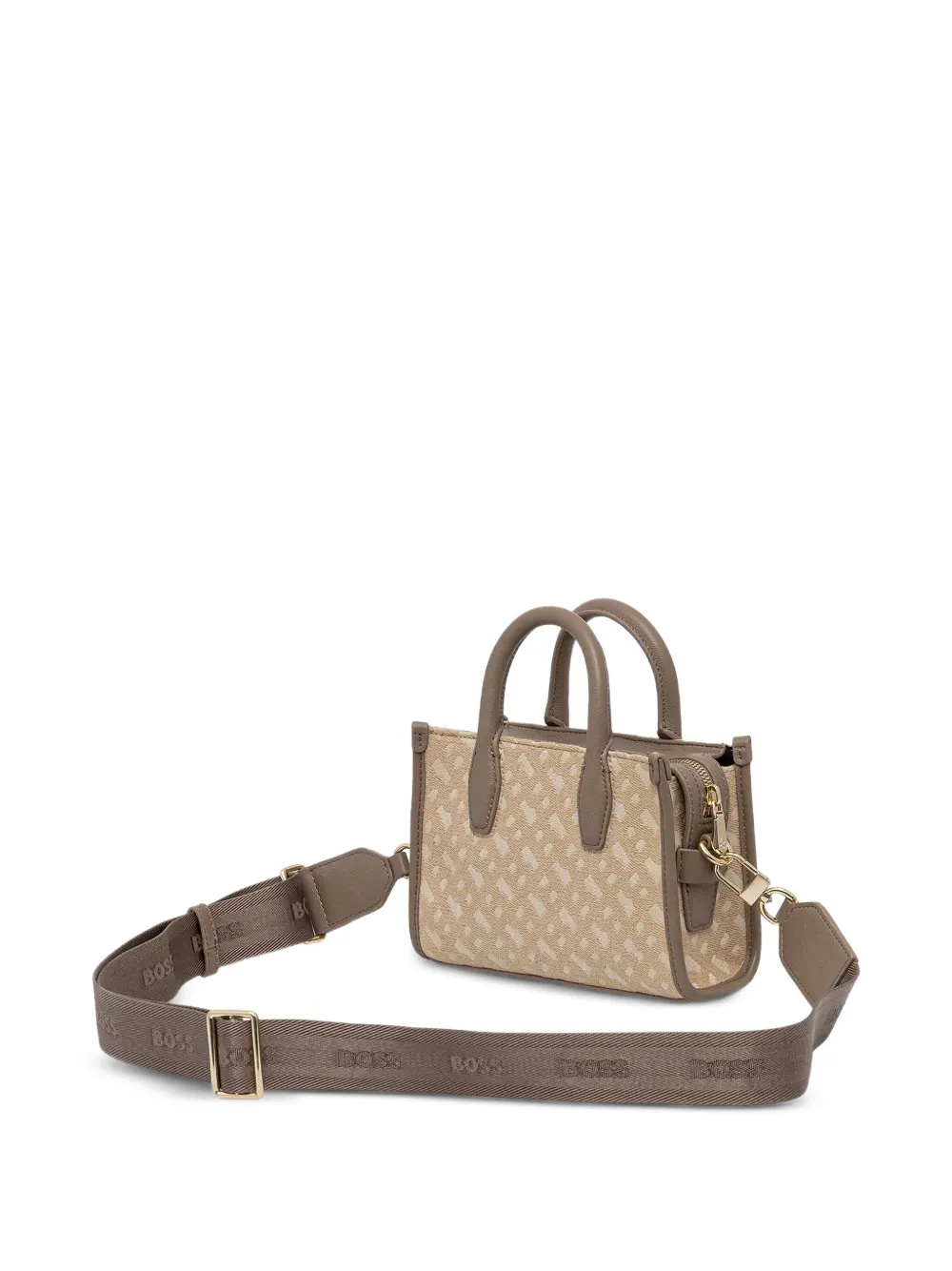BOSS monogram tote bag - Beige