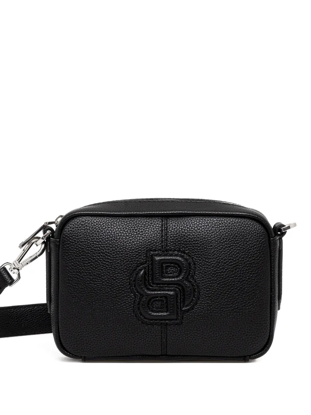 embossed-logo cross body bag