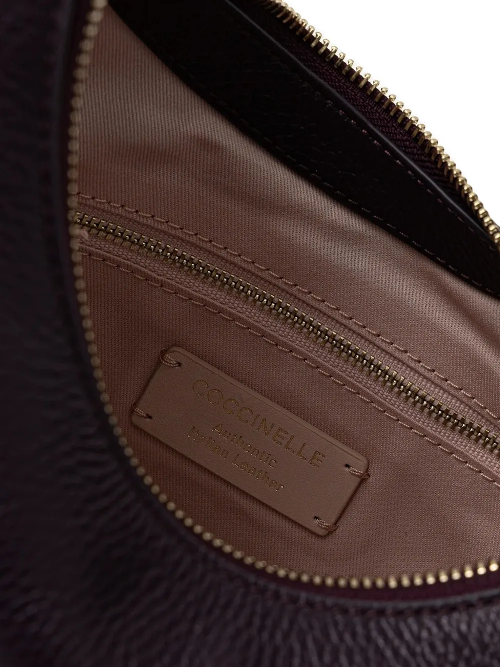 Coccinelle small Rebekka leather tote bag Zwart