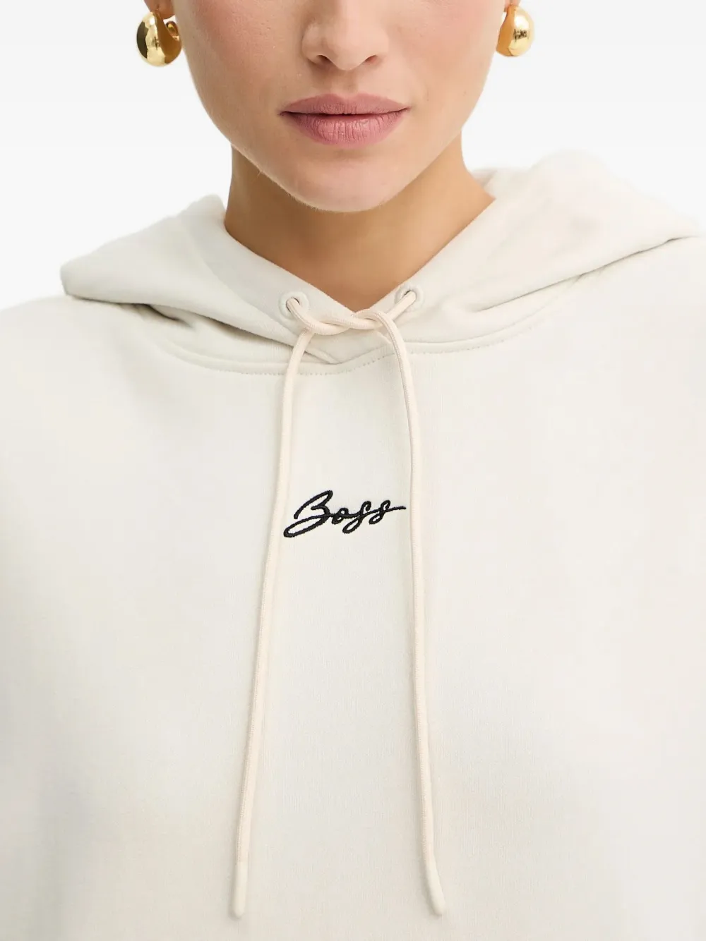 BOSS Hoodie met geborduurd logo 118