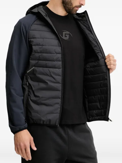 BOSS quilted hooded jacket