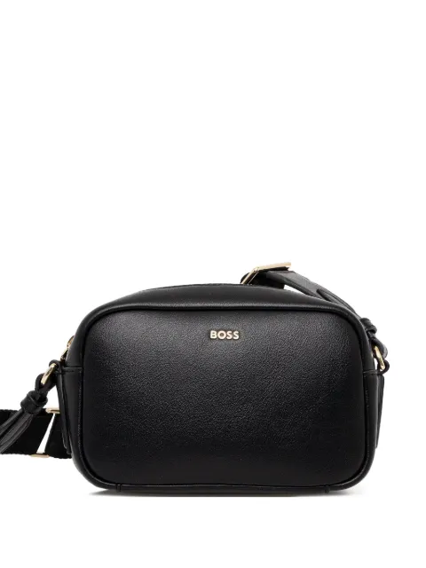 BOSS logo-plaque crossbody bag