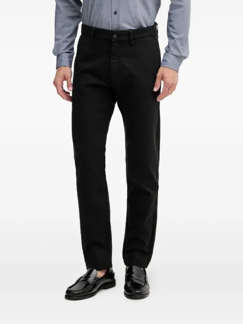 BOSS logo patch trousers