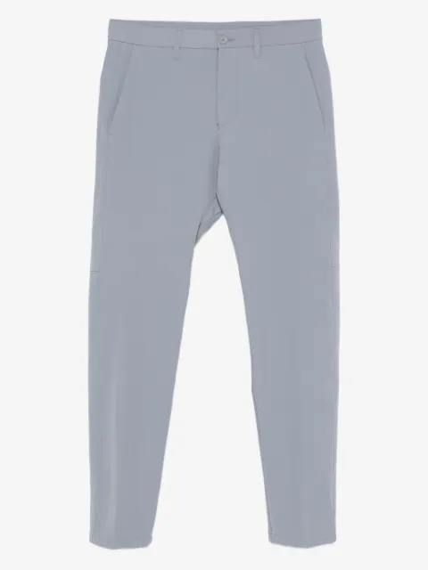 BOSS pantalon droit à détail de logo