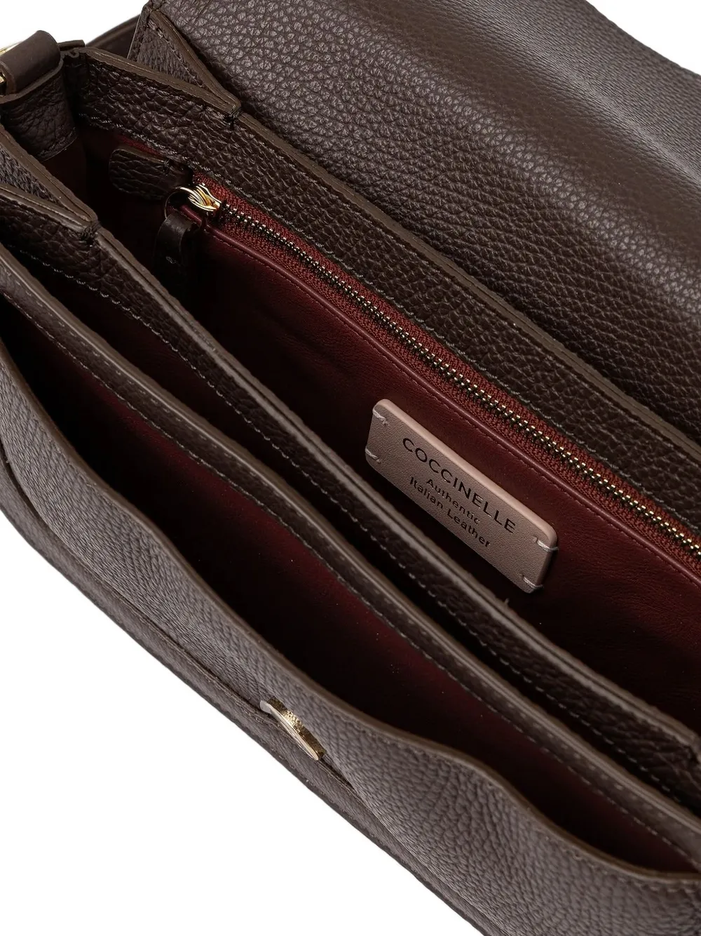 Coccinelle C-Me cross body bag Bruin
