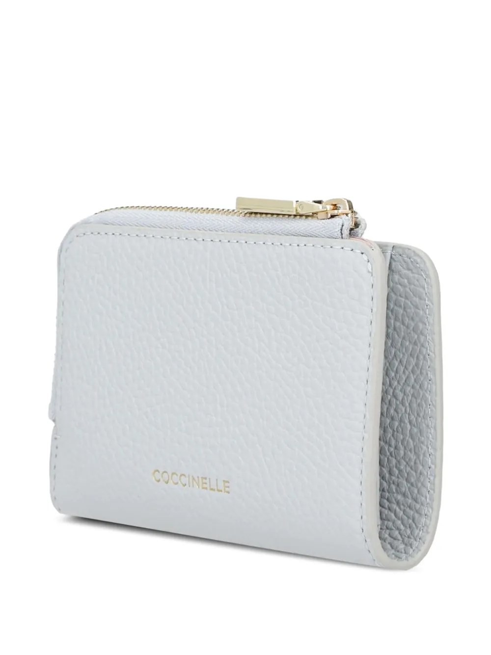 Coccinelle zip-around logo wallet | Grey | Image 1