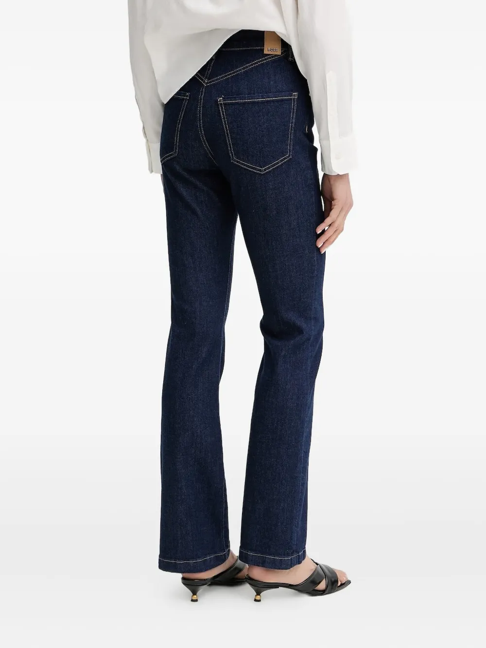 Hugo Boss Bootcut Jeans In Blue