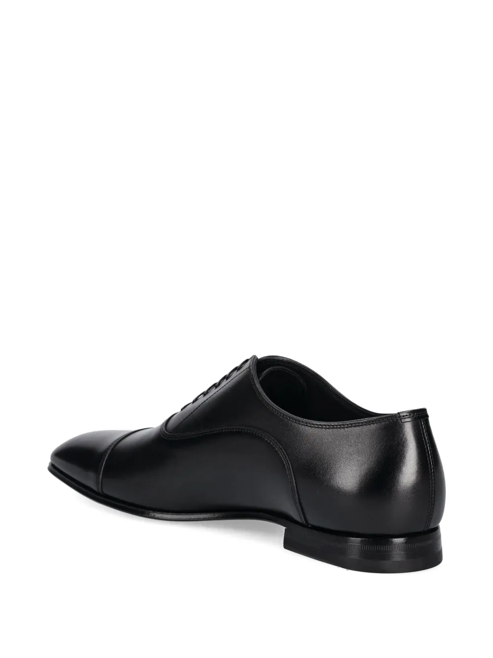 BOSS stitching-details shoes Black