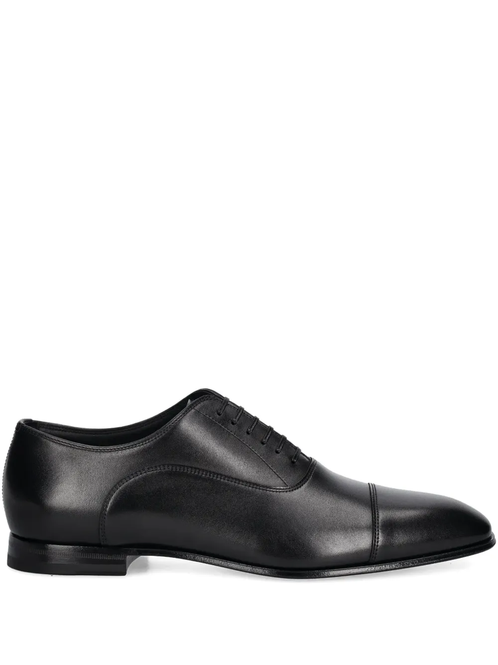 BOSS stitching-details shoes Black