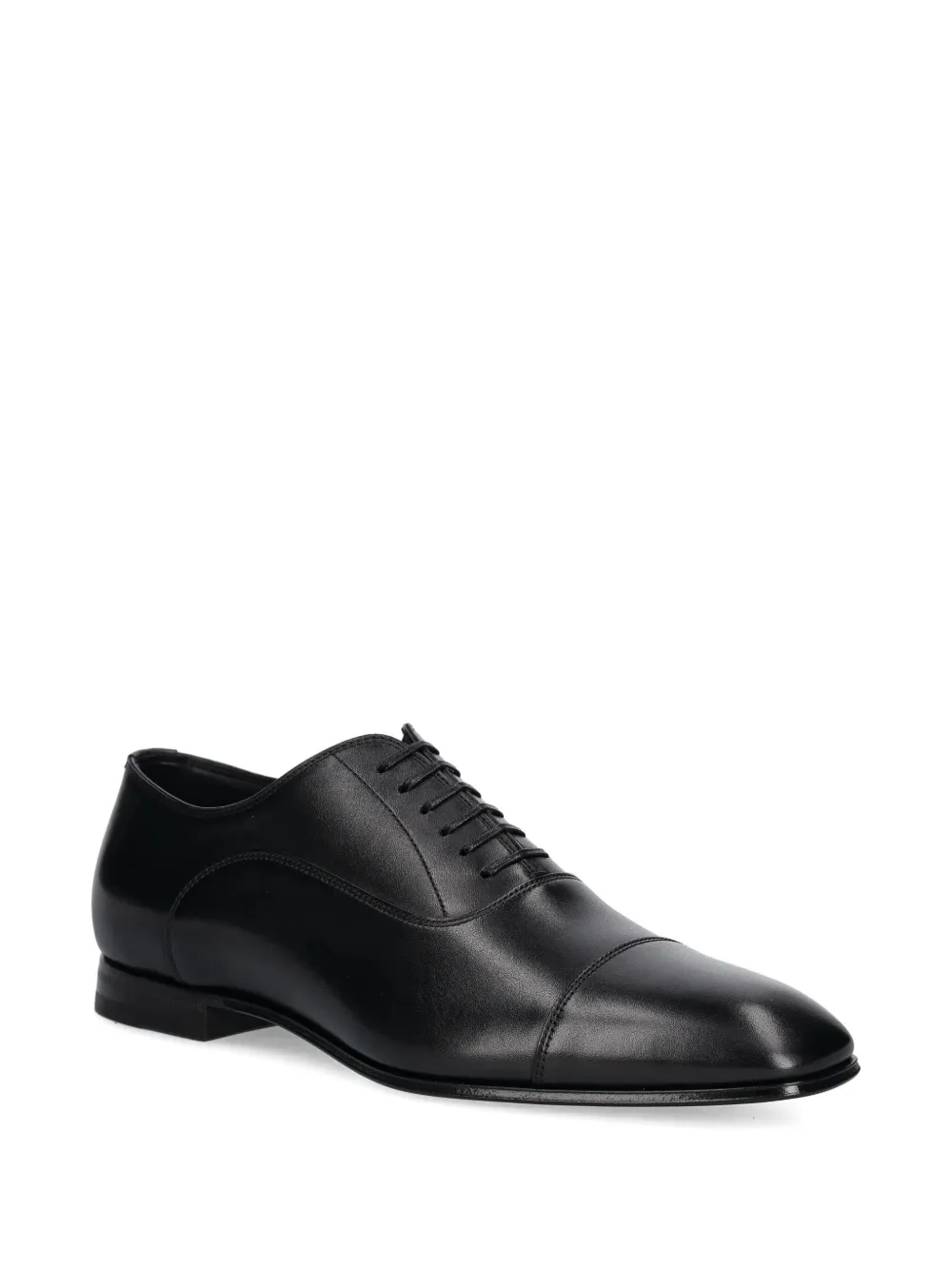 BOSS stitching-details shoes Black