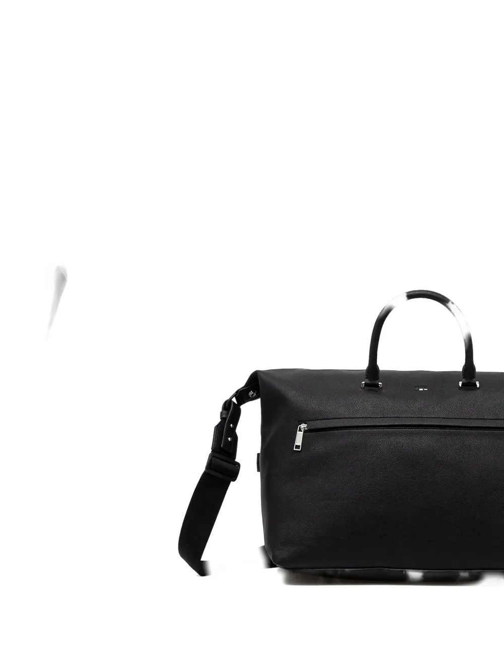 BOSS top-zip top-handle holdall Zwart