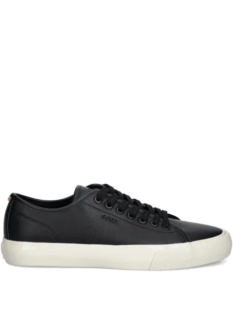 BOSS faux-leather sneakers