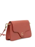 Coccinelle C-Me grained-textured flap cross body bag