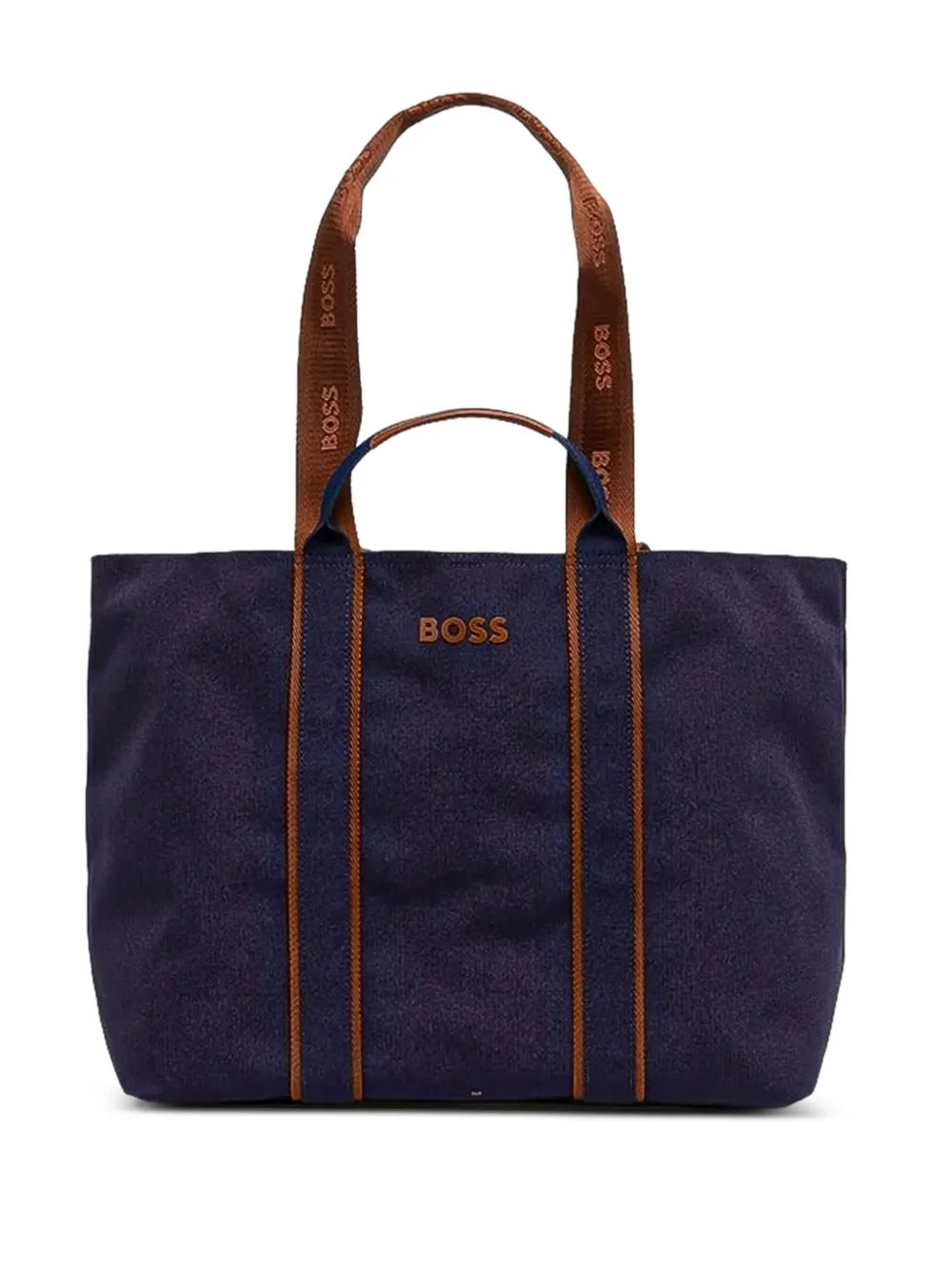 BOSS logo-detail tote bag | Blue | Image 1