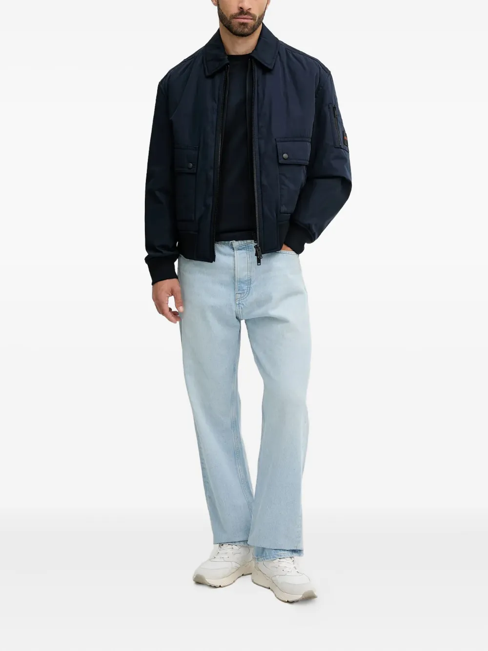 BOSS patch-pocket bomber jacket | Bomber Jackets | Image 2
