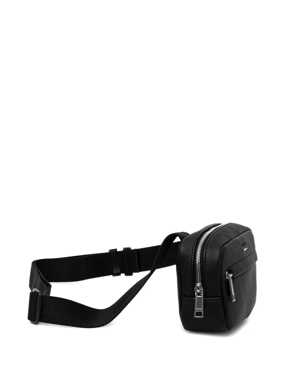 BOSS logo zip-fastening shoulder bag Zwart