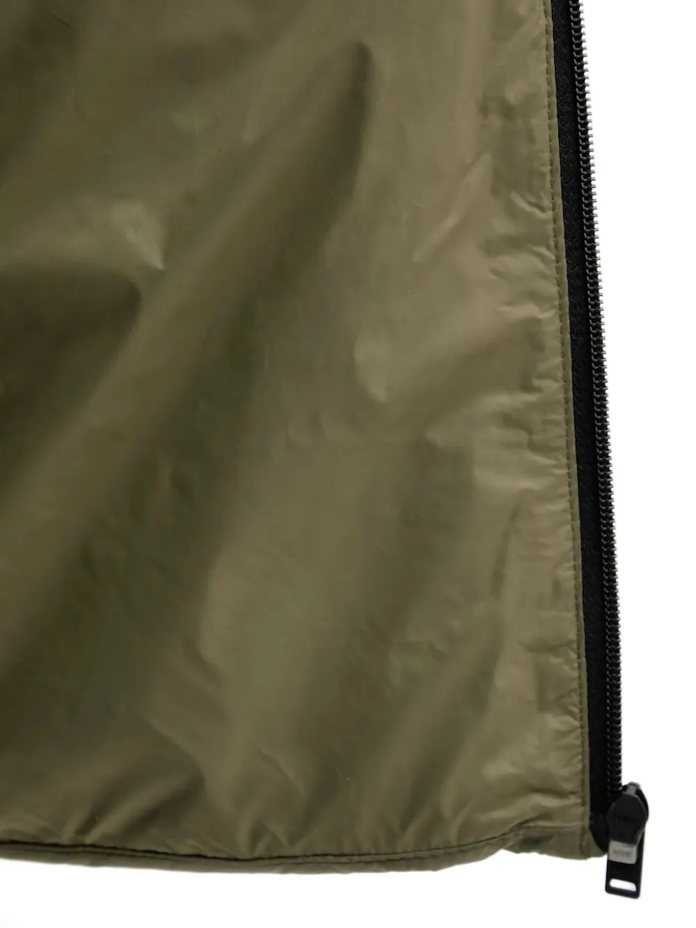 BOSS Gewatteerd jack met logoplakkaat Groen