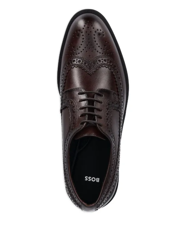 hugo boss brown dress shoes Brogue lace-up | maxi dresses for women Bodybuilder Black Shirts | SIZE:us12 Ons 8 M Brown