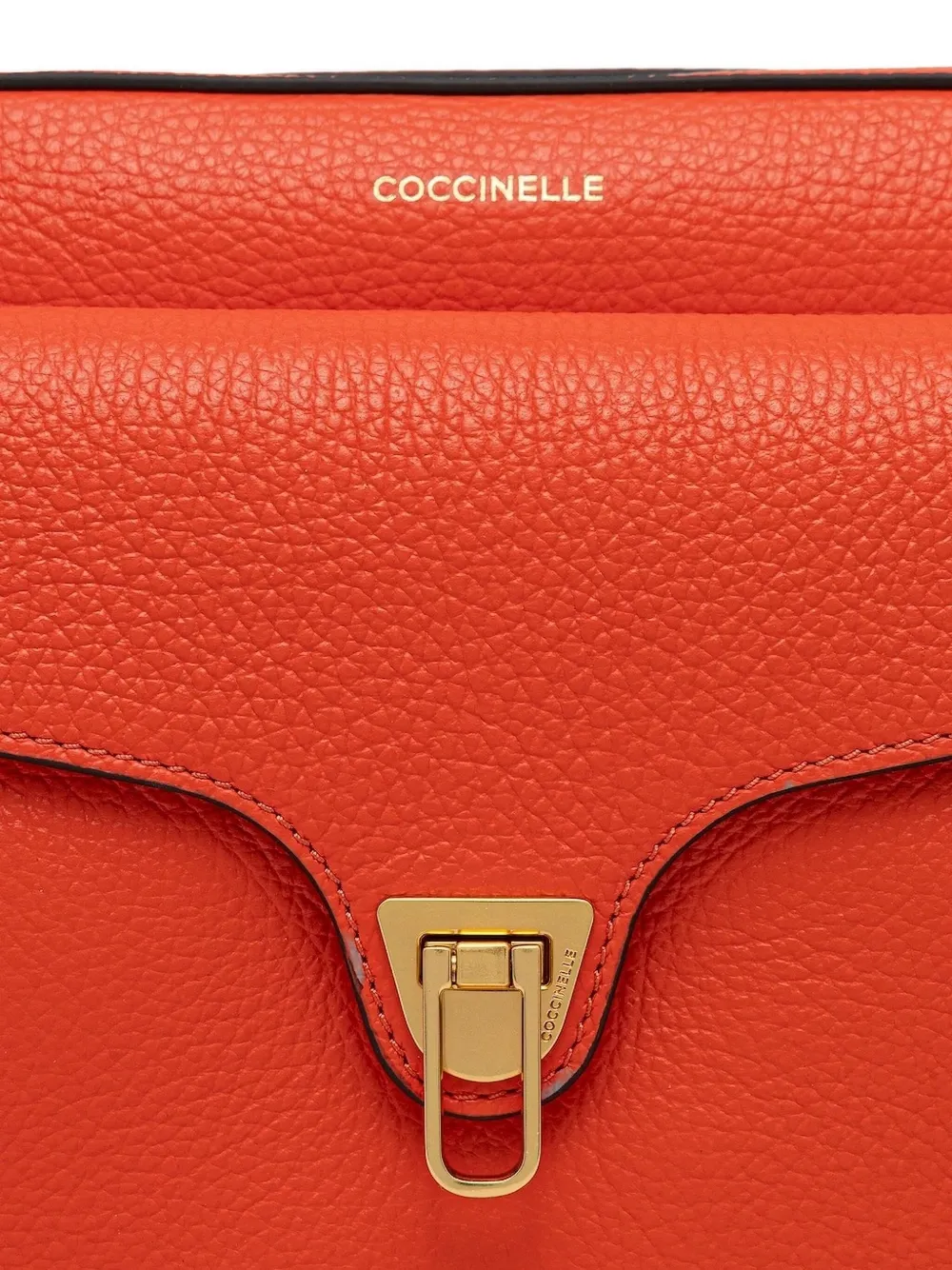 Coccinelle flap pocket cross body bag Oranje