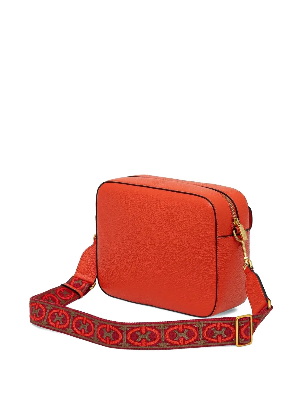 Coccinelle flap pocket cross body bag Oranje