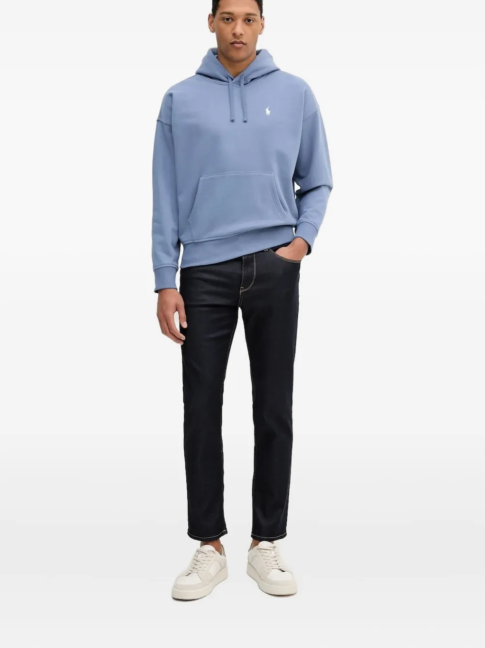 BOSS logo-motif jeans Blauw